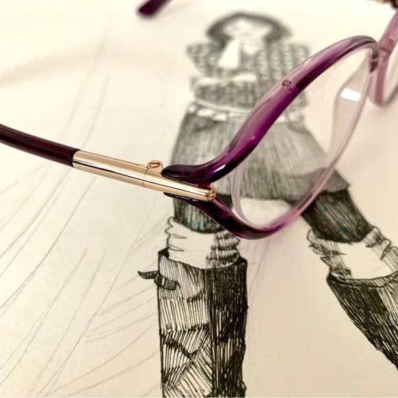 NEW Tom Ford Prescription Frames TF5212 purple - Picture 1 of 11